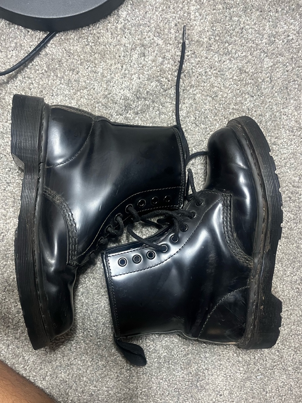 Dr martens black Combat Boots